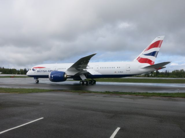 Boeing 787-8 (G-ZBJA) - C/N 38609/111  Ln 108 br /British Airways first Boeing 787-8