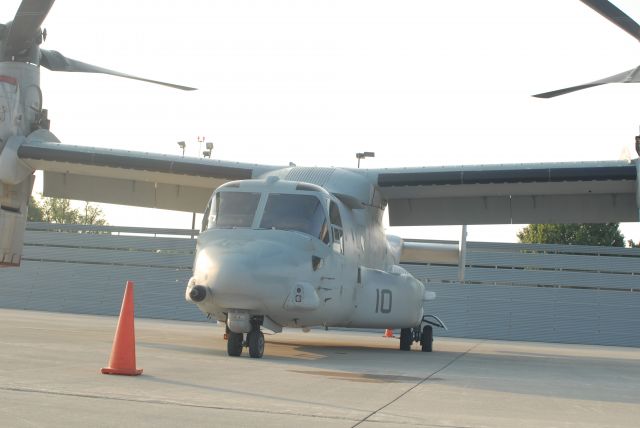 Bell V-22 Osprey — - Front view from ramp