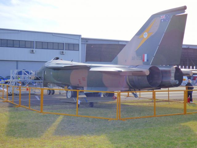 A8109 — - Taken at Wings over The Illawarra 2014. The business end of the Pig