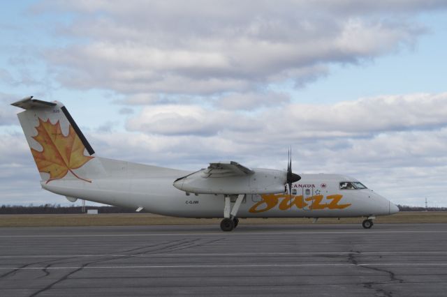 de Havilland Dash 8-100 (C-GJMI) - Departing for Toronto - January 10, 2012..