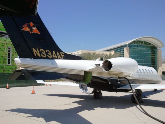 Learjet 45 — - Fueling at Million Air