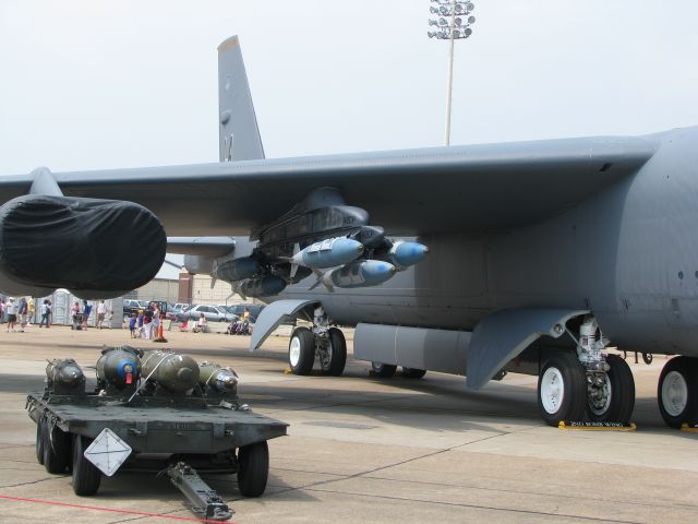 Boeing B-52 Stratofortress (60-0011) - At Barksdale Air Force Base. B-52 Weapons load.