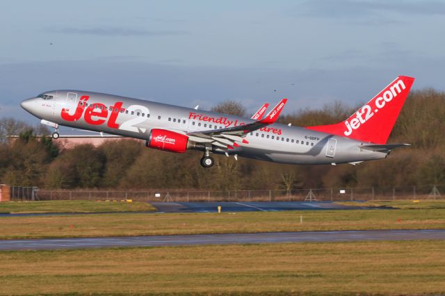 Boeing 737-800 (G-GDFP) - EXS937 on the way to Paphos