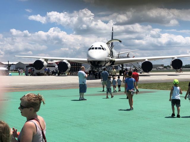 McDonnell Douglas DC-8-70 (NSP8) - Guest at the 2018 Dayton Airshow