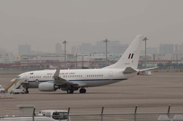 Boeing 737-700 (A36002) - Visit at Haneda Intl Airport on 2011/4/17 V1 Spot Austraria Gvmt