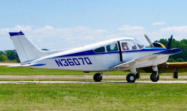 Beechcraft Sundowner (N3607Q) - At Oshkosh. 1967 Beech A23-24 Musketeer Super III