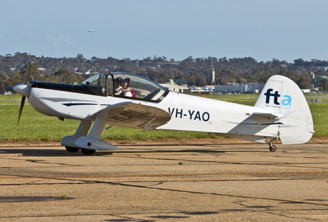 MUDRY CAP-10 (VH-YAO) - FLIGHT TRAINING ADELAIDE - AVIONS MUDRY CAP 10B - REG VH-YA0 (CN 266) - PARAFIELD AIRPORT ADELAIDE SA. AUSTRALIA - YPPF (6/9/2016)