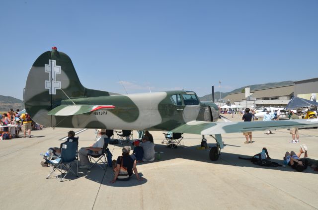 YAKOVLEV Yak-18T (N818PJ) - Taken 2 Sep 2017br /Steamboat Springs Wild West Air Fest