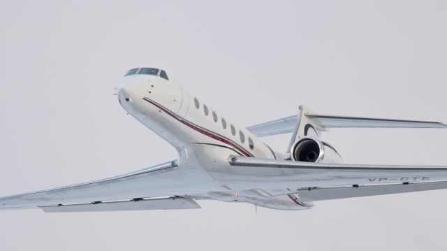 Gulfstream Aerospace Gulfstream V (VP-CTE) - Jet Aviation Business Jets [PP/PJS]br /Gulfstream Aerospace G550br /Jan.30.2016 Hakodate Airport [HKD/RJCH] JAPAN