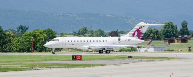 Bombardier Global Express (A7-CEF) - Qatar Executive br /Bombardier BD-700-1A11 Global 5000 