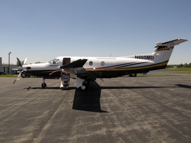 Pilatus PC-12 (N605MD)