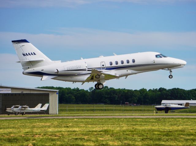 Cessna Citation Latitude (N444A) - Departing Runway 8