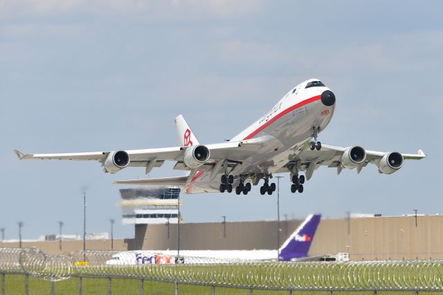 Boeing 747-400 (LX-NCL) - CLX RETRO 23-L IND-ORD 05-30-25