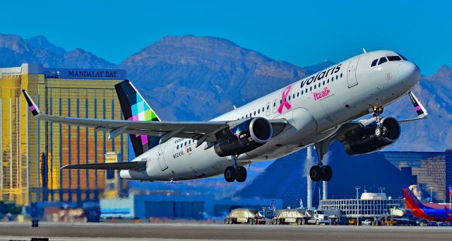 Airbus A320 (N524VL) - N524VL Volaris 2014 Airbus A320-233(WL) - cn 6161 "Itzali" - Las Vegas - McCarran International Airport (LAS / KLAS)br /USA - Nevada November 7, 2015br /Photo: Tomás Del Coro