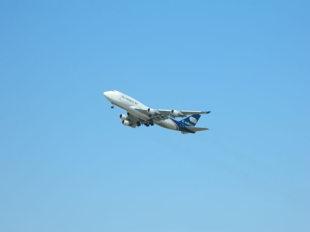 Boeing 747-200 (N742WA) - WOA9889 off of 16 (MCC) headed to SUU. A 7 minute flight!