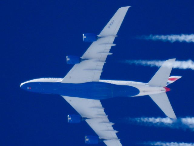 Airbus A380-800 (G-XLEJ) - BAW9Abr /LHR-DFWbr /02/20/2025