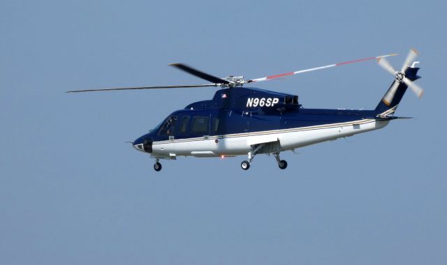 Sikorsky S-76 (N96SP) - Passing low is this Sikorsky S-76C Rotorcraft in the Summer of 2018.