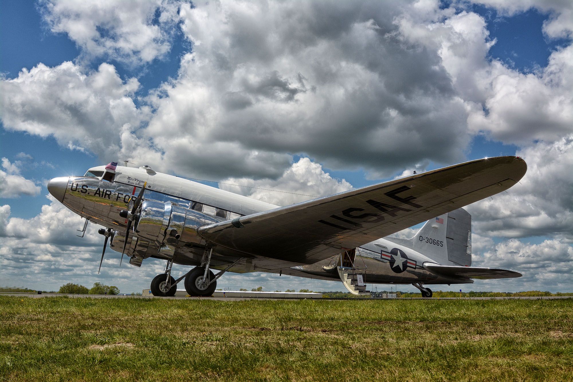 Douglas DC-3 (N47E) - In Oxford with D-Day squadron. May 2019