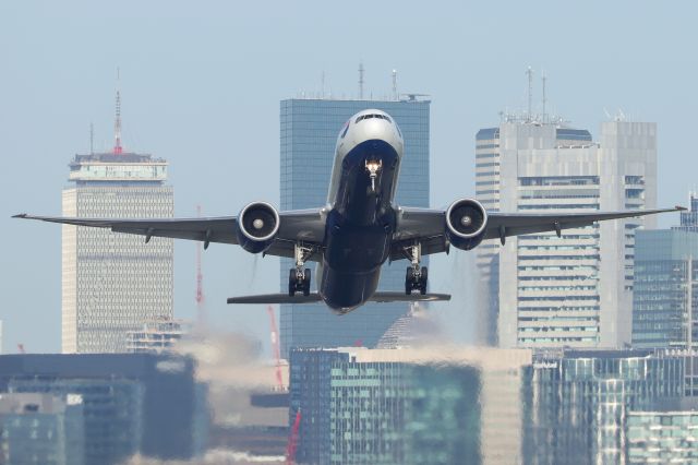 BOEING 777-300 (G-STBA) - 'Speedbird 29 Golf' departing back to London