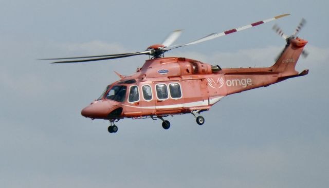 BELL-AGUSTA AB-139 (C-GYNG) - Another emergency run from Meaford Hospital (Ontario) to London.