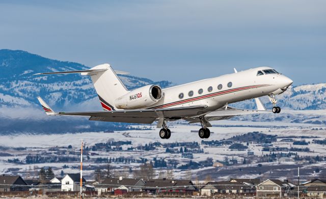 Gulfstream Aerospace Gulfstream IV (N461QS) - Ex NetJets now EJM departing KBZN