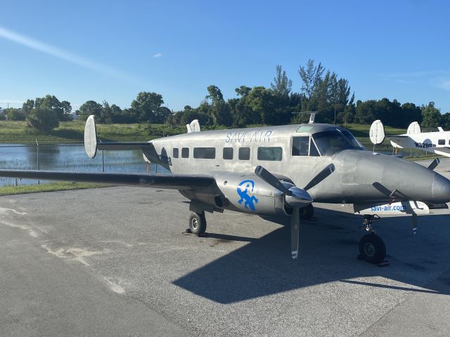 Beechcraft 18 (N310GB) - 310GB Cargo Beechcraft  turboliner Scott MacDonald Aircraft Sales KSUA