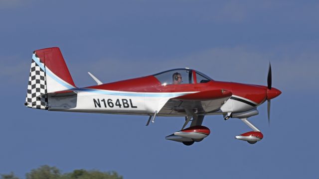 Vans RV-6 (N164BL) - Departing AirVenture on runway 18R