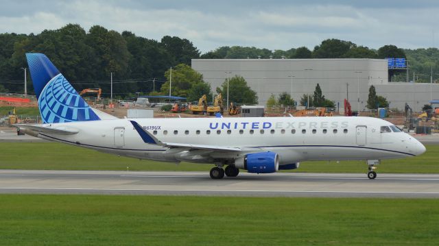 Embraer 175 (N619UX) - 8/17/21