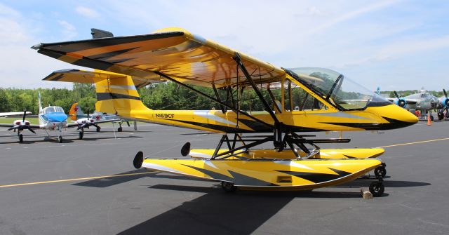 LOCKWOOD Air Cam (N169CF) - A Lockwood AirCam, owned by WaterWings LLC, at Shelby County Airport, Calera, AL - May 16 2024