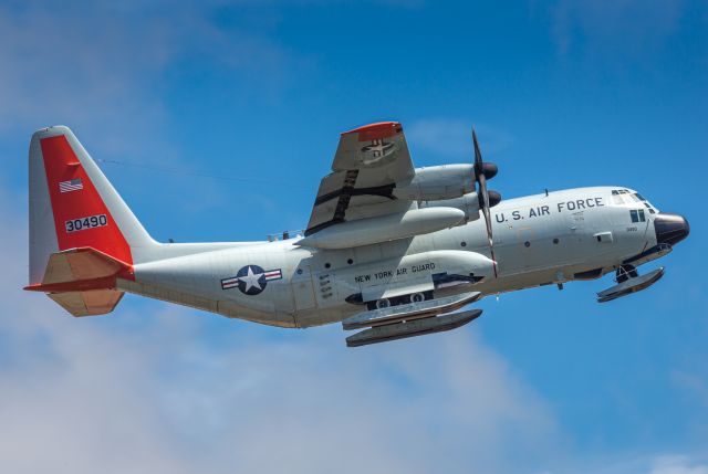 Lockheed C-130 Hercules (83-0490) - FROZN31 gets away from Christchurch, NZ after days and days of delays, to Williams Field, McMurdo (NZWD).