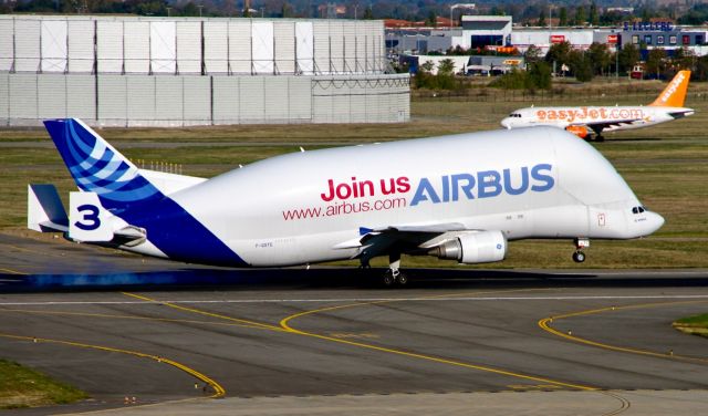 Airbus A300F4-200 (F-GSTC) - Airbus A300B4-608ST Super Transporter