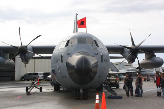 Lockheed C-130 Hercules (N5304) - USAF Hurricane Hunter on static display at the 2012 Florida International Airshow