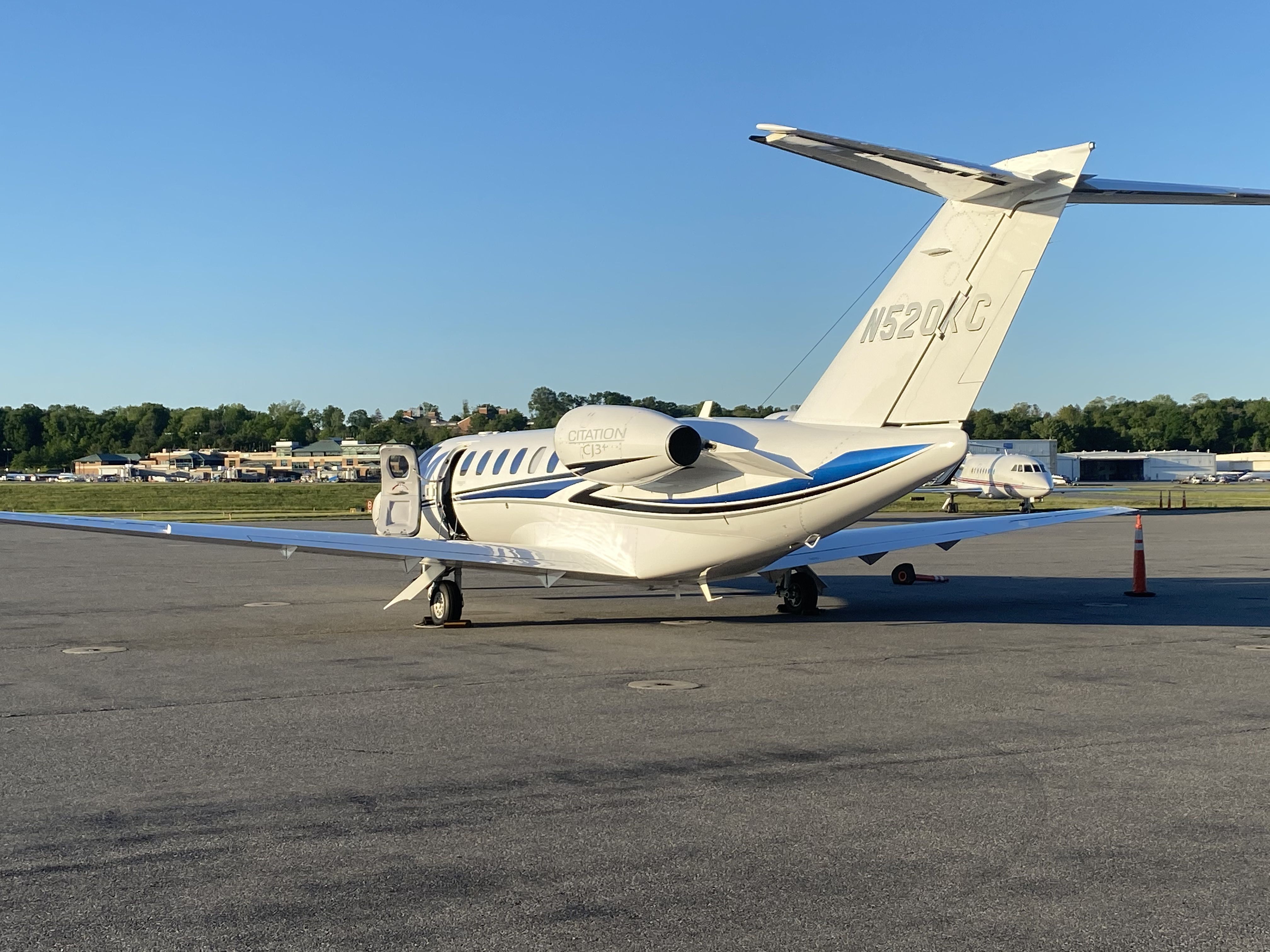 Cessna Citation CJ3 (N520KC) - After flight!