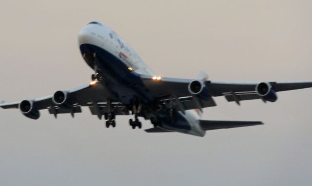 Boeing 747-400 (G-CIVM) - The"Queen Of The Skies!"Adorned"With her Royal Garments