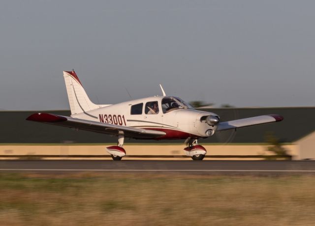 Piper Cherokee (N33001) - Taken during takeoff roll. Photo credit: Dave Horn