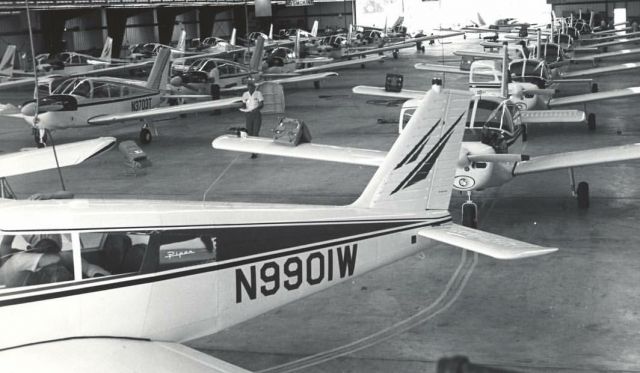 Piper PA-14 Family Cruiser (N9901W) - At its assembly line in Vero beach florida