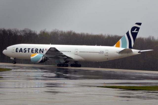 Boeing 777-200 (N771KW) - Eastern 3777 Heavy heading to Aruba 