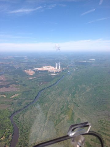 Diamond Star (N129DK) - New Nuke Plant near Agusta Ga