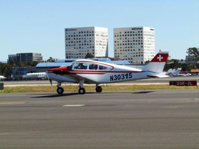 Beechcraft Sundowner (N30315) - Taxiing to RWY 20R