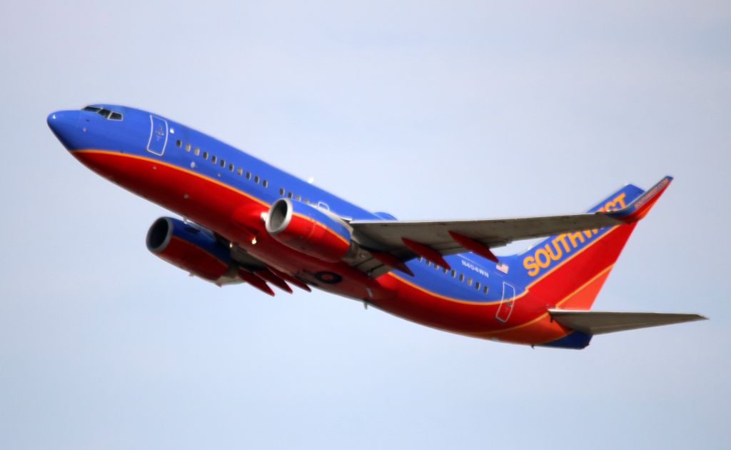 Boeing 737-700 (N404WN) - Departure off of 30L, to KSAN  06-11-2016