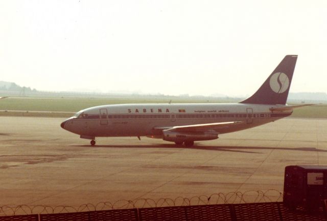 Boeing 737-200 (OO-SDE) - Sabena B737-229adv cn20911 (okt82)