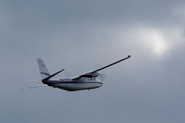 Rockwell Turbo Commander 690 (N840KB) - Just after takeoff - 12/2/16