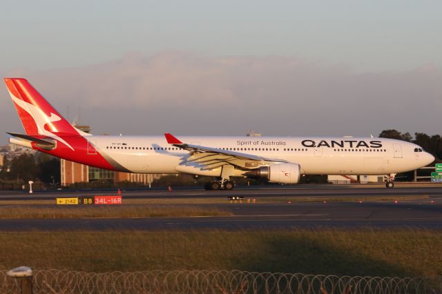 Airbus A330-300 (VH-QPI) - on 9 August 2019