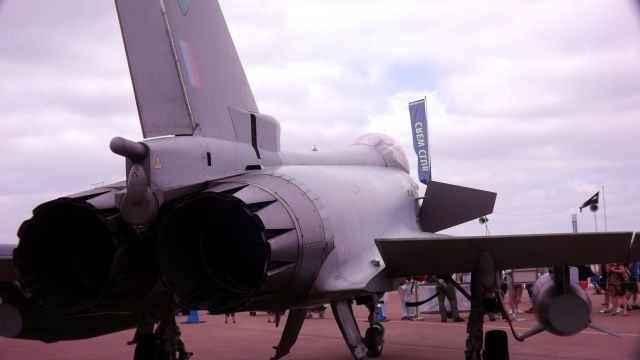 EUROFIGHTER Typhoon — - FAIRFORD 2013 JROON