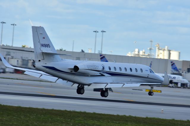 Cessna Citation Sovereign (HI985)