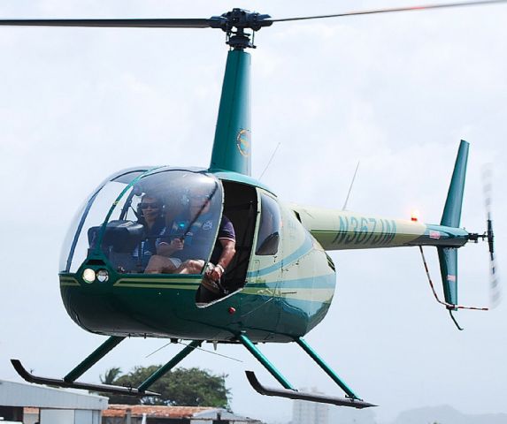 Robinson R-44 (N367JM) - Robinson R44 Astro N367JM (0638)  San Juan Ferdinando Luis Ribas Dominicci Airport - TJIG Puerto Rico 8-23-2009  Photo: Tomás Del Coro