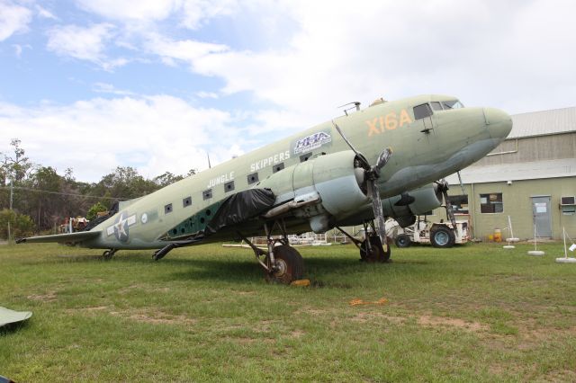 4348234 — - The trust are restoring this Dakota to flying condition over the next few years. They have already repainted the nose of FZ631 to use as a Dakota flight simulatorbr /Cn 25495