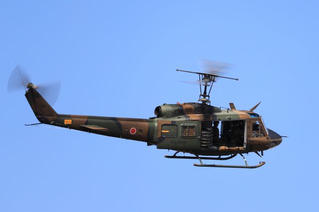Bell UH-1V Iroquois — - September 10th 2017:Japan Ground Self-Defense Force(JGSDF), Fuji UH-1J, at JGSDF Camp Hakodate.41901