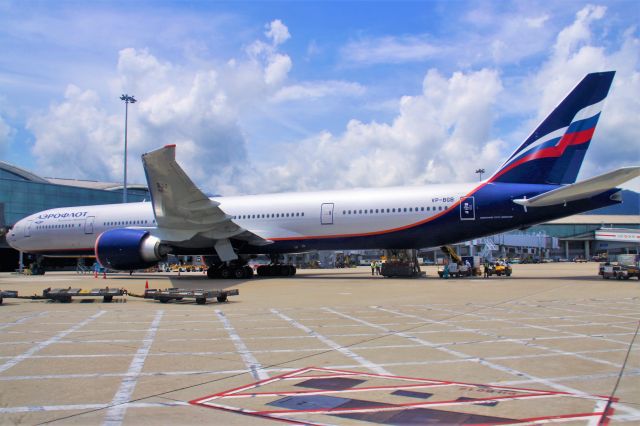 BOEING 777-300ER (VP-BGB) - An ordinary day in Hong Kong.br /TIPS: Select full-size and wait for a while for better view.