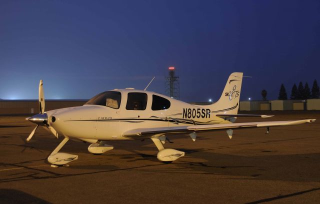 Cirrus SR-22 (N805SR) - Merced Regional Airport ramp